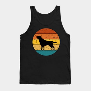 Retro Sunset Dog Tank Top